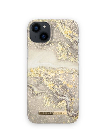 iDeal Of Sweden iPhone 14 Plus Fashion Deksel - Sparkle Greige Marble