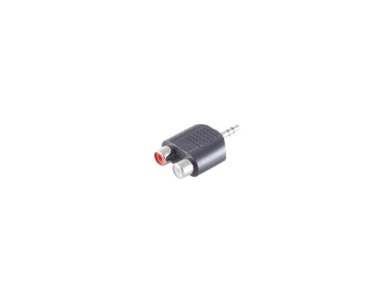 Shiverpeaks Basic-S Lydadapter Stereo 3,5mm Til 2x RCA-Kontakter BS57090