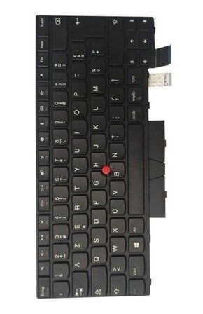 Lenovo Lite-On - Brbart tastatur - til utskifting - Fransk - Svart