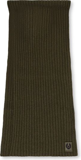 Belstaff Watch Scarf Khaki Green Khaki green ONE SIZE