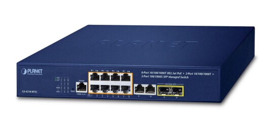 PLANET IPv4/IPv6 8-Port Managed