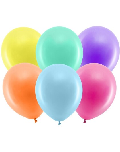 10 stk 30 cm Pastellfargede Ballonger