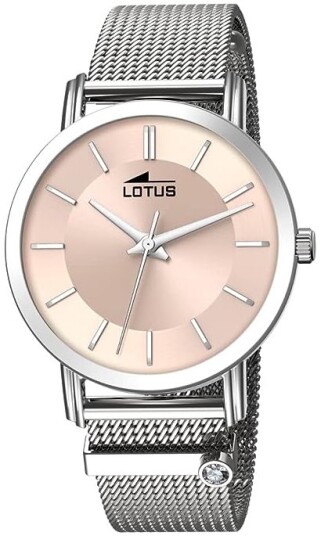Lotus Dameklokke 18737/2 Trendy Rosa/Stål Ø33.3 mm