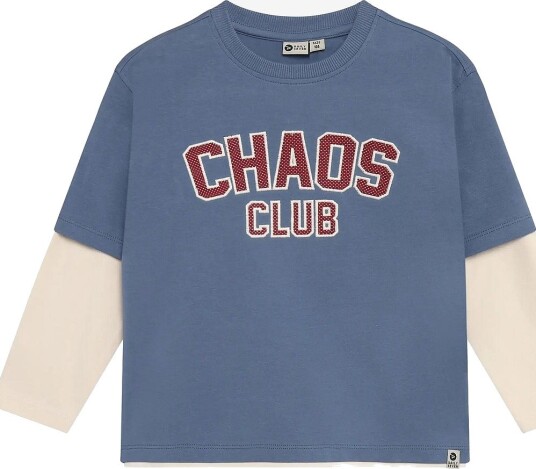 Daily 7 T-Shirt Longsleeve Over Sleeve - ASH BLUE - 110
