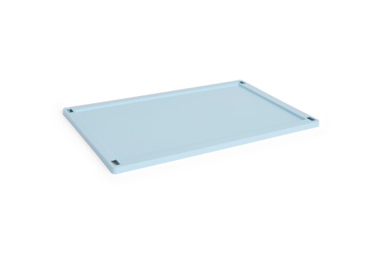 Hay Colour Crate Plastic Large Lokk Soft Blue
