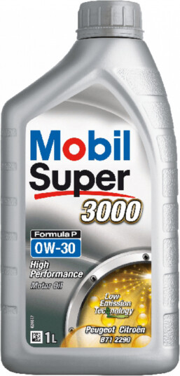 Motorolje MOBIL 0W30 SUPER 3000 FORMULA P 1L