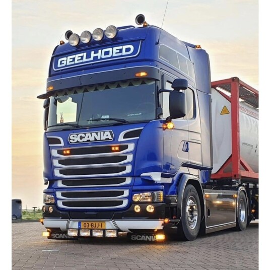 LED Lightsign Scania Topline XL 175x31 cm Velg Type: Oransje