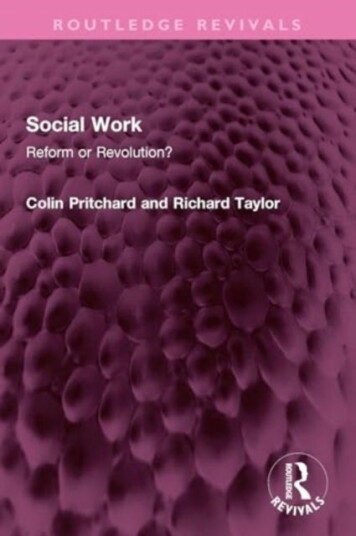 Social Work Social Work