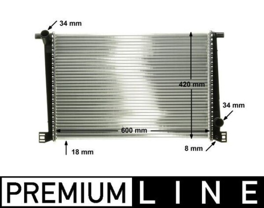 Radiator MAHLE ORIGINAL CR 1123 000P