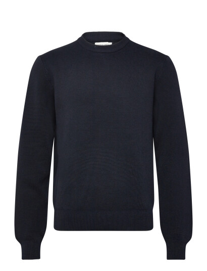 Casual Friday Cftheo 0231 Milano Crew Knit Navy XXXL