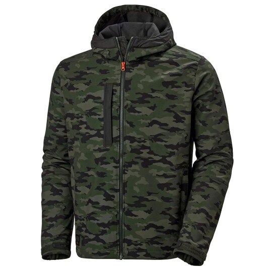 HH Workwear Workwear Helly Hansen Kensington Softshelljakke Med Hette Grønn XXXL HH Workwear Workwear Helly Hansen Kensington Softshelljakke Med Hette Grønn XXXL