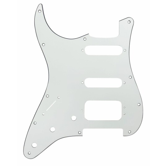 D'Andrea St-Style Hss 3-Ply Pickguard Left White/black/white D'Andrea St-Style Hss 3-Ply Pickguard Left White/black/white