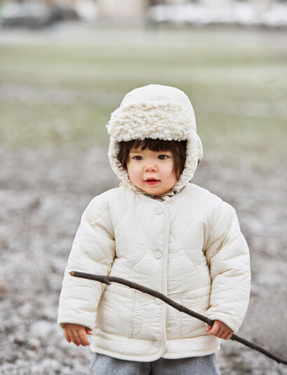 Elodie Details Winter Cap   Soft Sherpa   White   3 100Y