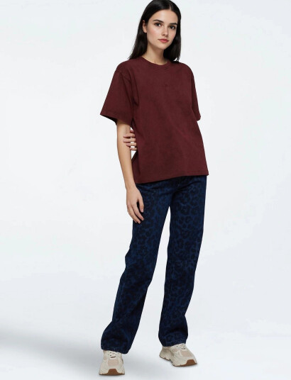 Moves Kiana Tee 4441 - Burgundy - XS Moves Kiana Tee 4441 - Burgundy - XS