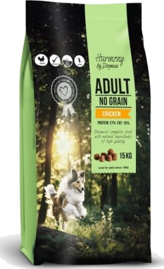 Bioharmony Harmony Adult Kornfri Tørrfôr 15 Kg