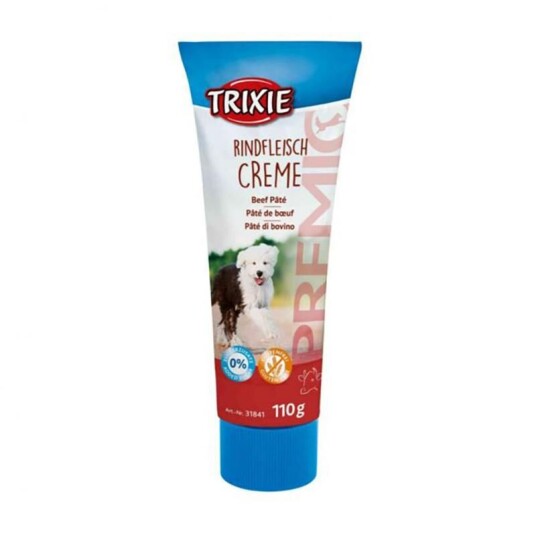 Trixie Premio Biffpaté 110 g - Glutenfri Hundegodbit laget av Storfekjøtt Trixie Premio Biffpaté 110 g - Glutenfri Hundegodbit laget av Storfekjøtt