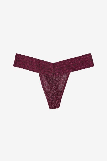 Lace Laboratory   Stringtruser Lace Thong   Rød