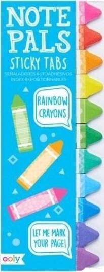 Ooly Sticky Notes Rainbow Crayons