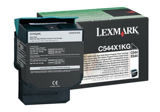 Lexmark C544X1KG Toner Black - Laser toner Svart