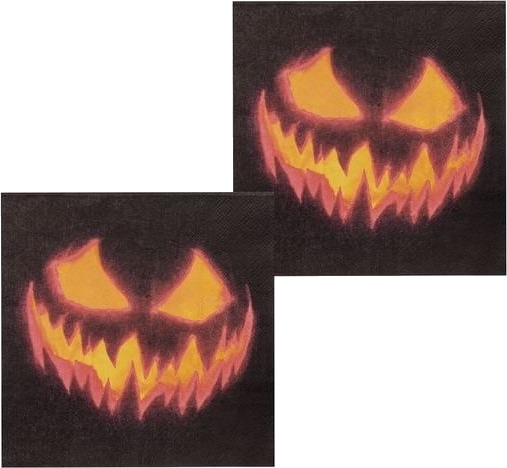 Creepy Pumpkin Servietter