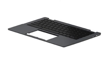 HP TOP COVER W KB JKB BL INTL