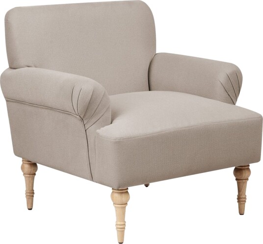 Lenestol Fredros Taupe lyst tre
