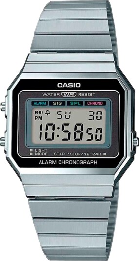 Casio Vintage A700WE-1AEF - Unisex - 36 mm - Digitalt - Kvarts urverk - Plexiglas