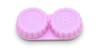 Maxab Lens Case Pink Maxab Lens Case Pink