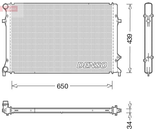 Radiator DENSO DRM32042
