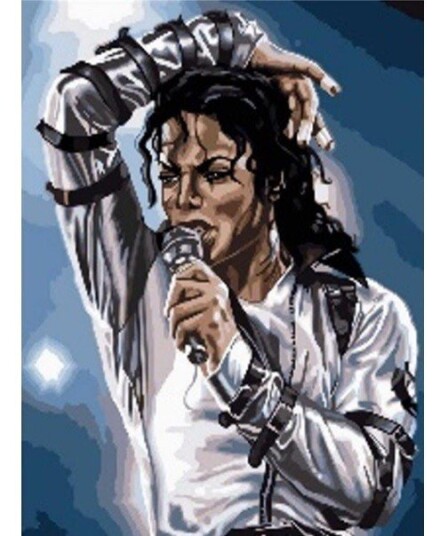 Norimpex Kunsthåndverk Michael Jackson Puslespil 30x40 cm Norimpex Kunsthåndverk Michael Jackson Puslespil 30x40 cm