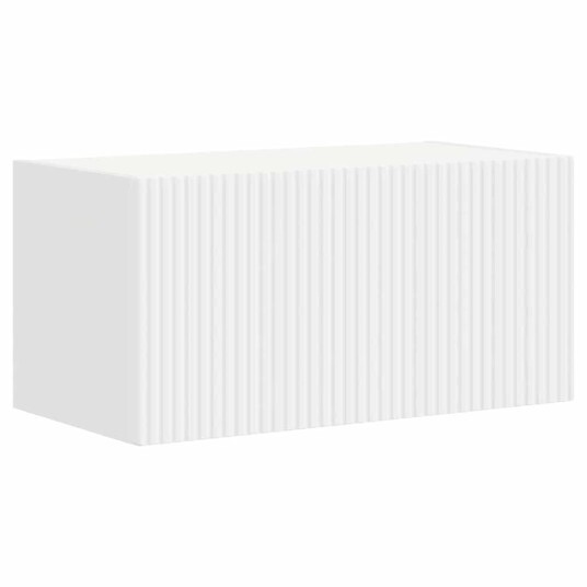 TV Veggskap 2 pcs Hvit 60 x 31 x 29.5 cm Konstruert tre