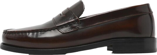 Garment Project Miles Penny Loafer Brown Polido Brown 45 Garment Project Miles Penny Loafer Brown Polido Brown 45