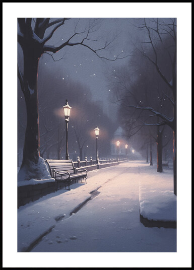 Beautiful Winter No 1 Plakat Plakat / 21x30cm