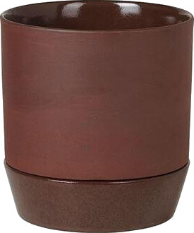 Broste Copenhagen Denise blomsterpotte 14x15 cm red clay