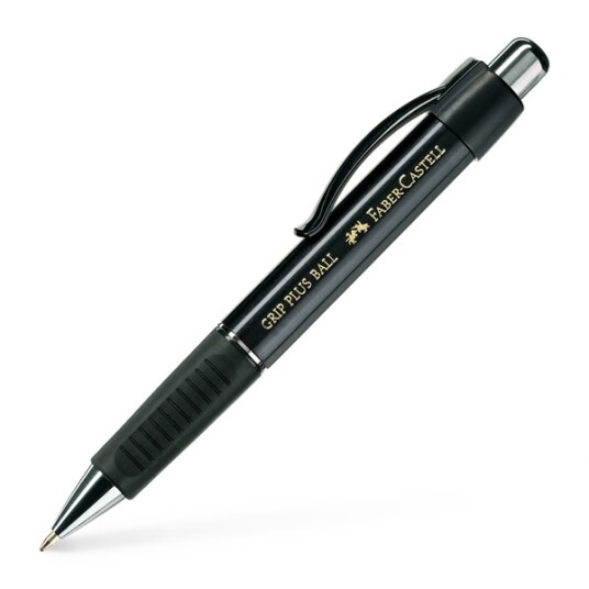 Faber-Castell Grip Plus Kulepenn Blue metallic