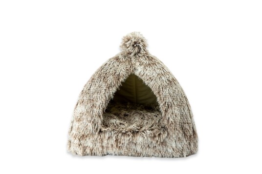 Petcare Kitty Play Cat Igloo Brown 40Cm