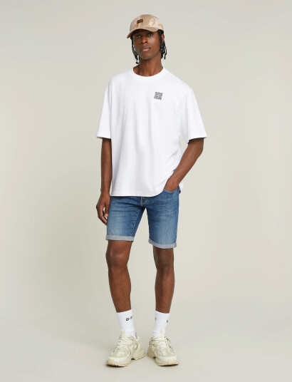 G-Star 3301 Slim Short - Blue - 380