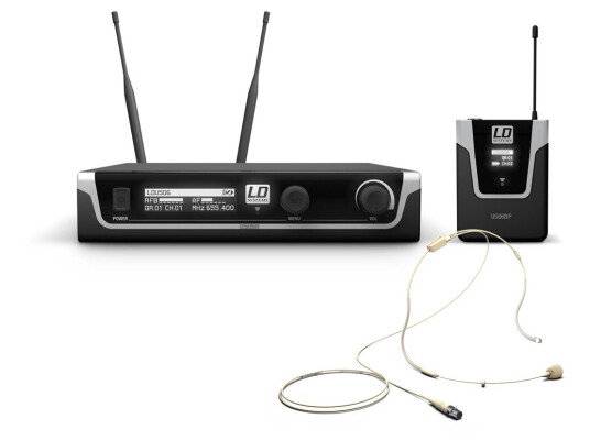 Ld Systems U506 Bphh Trådløst System Med Beige Hodebøylemikrofon