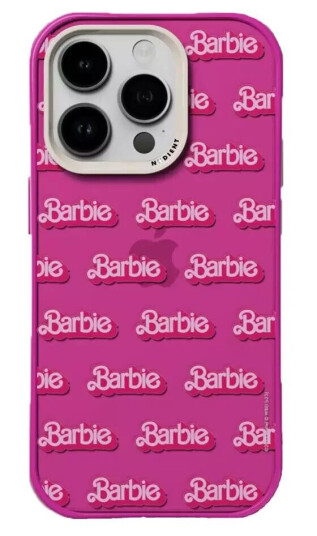 Nudient Form Case iPhone 14 Pro Deksel - Barbie Grid