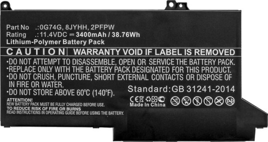 Coreparts Batteri Til Bærbar Pc MBXDE-BA0238