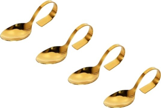 Modern House - Golden Rose smaksskjeer 4 stk Modern House - Golden Rose smaksskjeer 4 stk