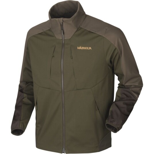 Härkila Men's Magni Fleece Jacket XXL , Willow Green/Shadow Brown
