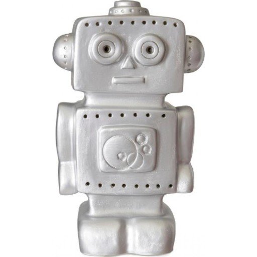 Heico Robot barnelampe sølv Heico Robot barnelampe sølv