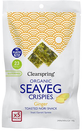 Clearspring Tang Chips Økologisk 20 gr Ingefær Multi Clearspring Tang Chips Økologisk 20 gr Ingefær Multi