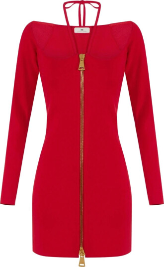 Elisabetta Franchi Dame Kjoler Rød L,