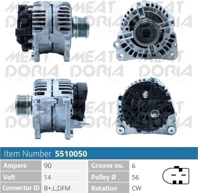 MEAT & DORIA 5510050 Dynamo