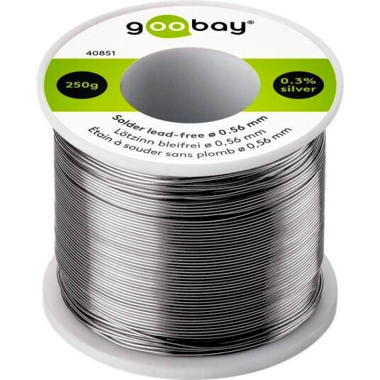 Goobay Blyfritt Loddetinn 0,56mm 250g