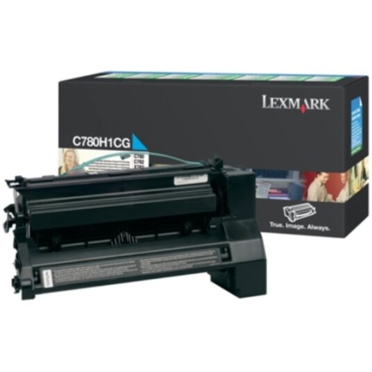 Lexmark C780H1CG Tonerkassett cyan, 10.000 sider, høy kapasitet, return