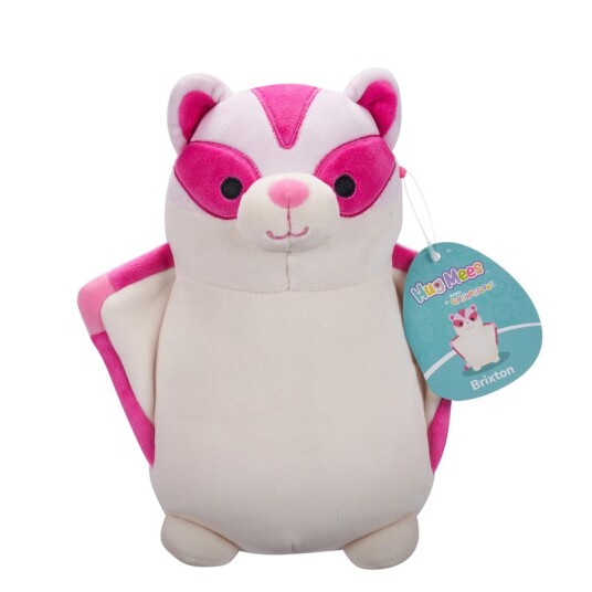 Squishmallows Hugmees Plysjbamse 25cm Brixton Stripepungdyr