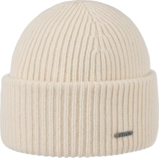 Stetson Men's Beanie Merino OneSize, Offwhite Stetson Men's Beanie Merino OneSize, Offwhite